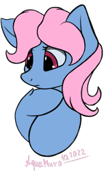 Size: 1053x1733 | Tagged: safe, artist:aquamuro, wind whistler, pegasus, pony, g1, g4, bust, cute, female, frown, g1 to g4, generation leap, mare, signature, simple background, sketch, solo, thinking, transparent background, whistlerbetes