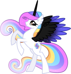 Size: 565x585 | Tagged: safe, artist:helenosprime, oc, oc:helenos, alicorn, pony, female, mare, simple background, solo, transparent background