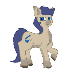 Size: 1000x1000 | Tagged: safe, artist:lil_vampirecj, oc, oc only, oc:watercolour blues, bat pony, earth pony, hybrid, pony, body markings, female, filly, foal, looking at you, next generation, offspring, parent:oc:cj vampire, parent:oc:zephyr star, parents:oc x oc, simple background, solo, transparent background