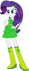 Size: 539x1303 | Tagged: safe, artist:fireluigi29, rarity, human, equestria girls, g4, belt, boots, clothes, dress, fall formal outfits, female, high heel boots, shoes, simple background, solo, transparent background