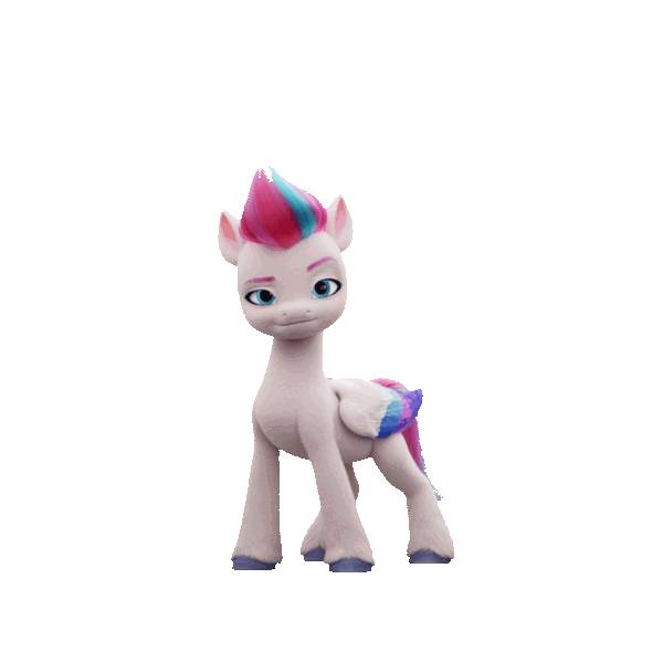 2974829 - safe, zipp storm, pegasus, pony, g5, my little pony: a new  generation, official, animated, female, folded wings, gif, high res, mare,  nodding, simple background, slim, smiling, smirk, solo, standing, thin,