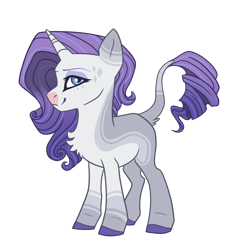 Size: 2526x2663 | Tagged: safe, artist:venommocity, rarity, pony, unicorn, g4, alternate design, coat markings, high res, leonine tail, simple background, solo, tail, transparent background