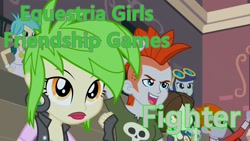 Size: 1920x1080 | Tagged: safe, edit, edited screencap, screencap, cherry crash, human, equestria girls, g4, my little pony equestria girls: friendship games, character, christina aguilera, fight, youtube link