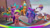 Size: 1920x1080 | Tagged: safe, screencap, hitch trailblazer, izzy moonbow, pipp petals, señor butterscotch, sparky sparkeroni, sunny starscout, zipp storm, earth pony, pegasus, pony, unicorn, g5, my little pony: make your mark, official, winter wishday, spoiler:g5, concave belly, female, hope lantern, lantern, male, mane five, mare, marestream, slender, stallion, thin