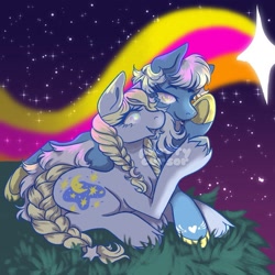 Size: 1419x1419 | Tagged: safe, artist:prettycursor, moondancer (g3), starbeam, earth pony, pony, g3