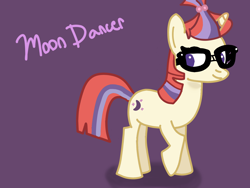 Size: 1600x1200 | Tagged: safe, artist:beepbeep, moondancer, pony, unicorn, g4, female, mare, simple background, solo