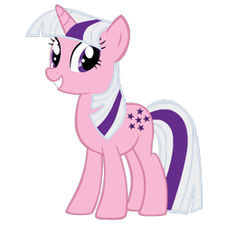 Size: 900x900 | Tagged: safe, artist:foxyfell1337, twilight, pony, g1, g4, g1 to g4, generation leap, simple background, solo, transparent background