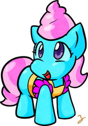 Size: 875x1243 | Tagged: safe, artist:zutcha, cup cake, earth pony, pony, g4, female, simple background, solo, transparent background