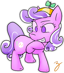 Size: 638x722 | Tagged: safe, artist:zutcha, screwball, earth pony, pony, g4, female, grin, simple background, smiling, solo, transparent background