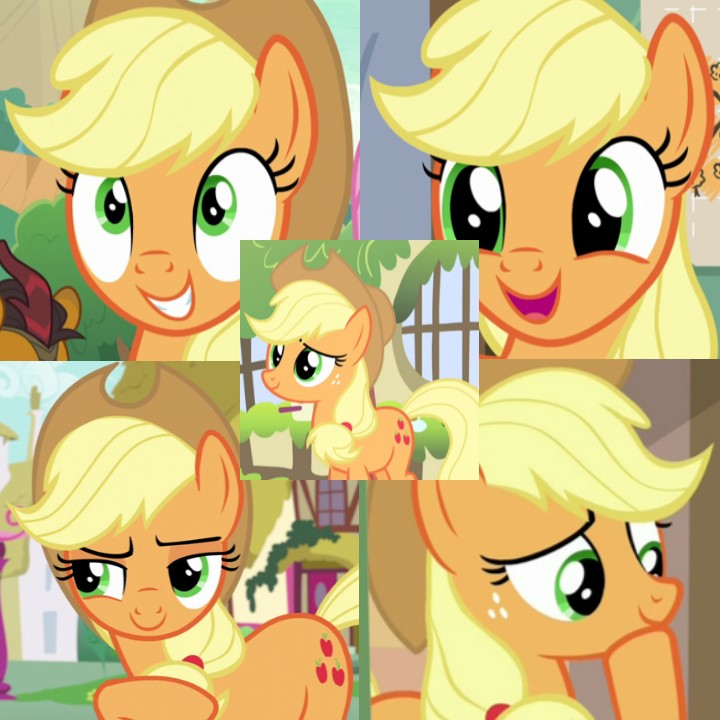 2976492 Safe Edit Editor Megalobronia Screencap Applejack Earth