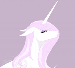 Size: 1280x1151 | Tagged: safe, artist:clouris, fleur-de-lis, pony, unicorn, g4, female, simple background, solo