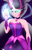 Size: 2500x3958 | Tagged: safe, alternate version, artist:film77asq, sci-twi, twilight sparkle, human, equestria girls, g4, female, glowing hands, grin, high res, magic, midnight sparkle, smiling, solo