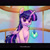 Size: 2000x2000 | Tagged: safe, artist:matcha_neko_413, twilight sparkle, alicorn, pony, g5, growing pains, my little pony: make your mark, my little pony: make your mark chapter 2, chest fluff, crystal, earth pony crystal, error, female, folded wings, glitch, high res, hologram, i'm with you, mare, open mouth, pegasus crystal, prisbeam, rainbow, scene interpretation, solo, talking, twilight sparkle (alicorn), unicorn crystal, unity crystals, wings