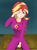 Size: 2200x2955 | Tagged: safe, artist:film77asq, sunset shimmer, human, equestria girls, g4, clothes, female, high res, human coloration, pajamas, solo