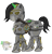 Size: 1150x1200 | Tagged: safe, artist:gray star, oc, oc only, pony, armor, commission, hydraulics, power armor, simple background, solo, steampunk, transparent background