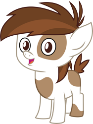 Size: 5064x6727 | Tagged: safe, artist:wissle, earth pony, pony, g4, absurd resolution, colt, foal, happy, looking at you, male, open mouth, show accurate, simple background, smiling, solo, transparent background, vector