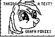 Size: 192x128 | Tagged: safe, artist:herrlupfa, rainbow dash, pegasus, pony, g4, black and white, female, frame, grayscale, head only, mare, monochrome, pixel art, pixel art for breezies, question mark, reddit, simple background, solo, test, white background