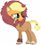 Size: 3000x3257 | Tagged: safe, artist:cloudy glow, applejack, g4, my little pony: friendship is magic, scare master, .ai available, animal costume, applelion, clothes, costume, high res, simple background, solo, transparent background, vector