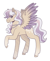 Size: 2600x3200 | Tagged: safe, artist:monnarcha, oc, oc only, oc:amaranthine, pegasus, pony, colored wings, female, high res, mare, simple background, solo, transparent background, two toned wings, wings