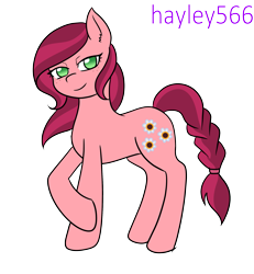Size: 2051x2224 | Tagged: safe, artist:hayley566, applejack, gloriosa daisy, earth pony, pony, series:redemptiverse, g4, alternate universe, braid, braided tail, earth pony gloriosa daisy, equestria girls ponified, female, gloriosa's cutie mark, green eyes, high res, implied timber spruce, ponified, simple background, solo, tail, transparent background
