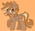 Size: 640x579 | Tagged: safe, artist:foxtrnal, oc, oc only, oc:amber wings, oc:max, pegasus, pony, abstract background, chest fluff, ear fluff, folded wings, freckles, looking at you, male, outline, pegasus oc, raised hoof, smiling, smiling at you, solo, stallion, standing, tail, two toned mane, two toned tail, wings