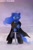 Size: 1994x3000 | Tagged: safe, artist:shido-tara, artist:shidotara, princess luna, alicorn, pony, collaboration:nightmare night event (2022), g4, clothes, collaboration, cosplay, costume, crossover, game of thrones, ice, snow, snowfall