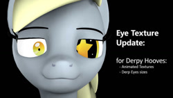 Size: 1024x576 | Tagged: safe, derpy hooves, pony, g4, 3d, dilated pupils, shrunken pupils, source filmmaker