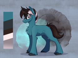 Size: 2240x1668 | Tagged: safe, artist:alrumoon_art, oc, oc only, earth pony, pony, male, reference sheet