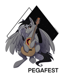 Size: 1865x2305 | Tagged: safe, artist:alrumoon_art, oc, oc only, pegasus, pony, guitar, male, musical instrument, simple background, solo, transparent background