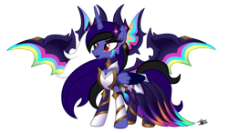 Size: 3646x2128 | Tagged: safe, artist:princessmoonsilver, oc, oc:dark moon silver, alicorn, pony, clothes, cosplay, costume, high res, league of legends, nightmare night, simple background, solo, transparent background