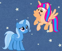 Size: 1316x1080 | Tagged: safe, alternate version, artist:jadyellysparkle, trixie, oc, g4, trixie day