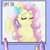 Size: 1080x1080 | Tagged: safe, artist:flutterpawss, fluttershy, pegasus, pony, g4, brush, brushing, bust, eyelashes, eyes closed, female, hairbrush, inktober 2022, mare, reflection, solo