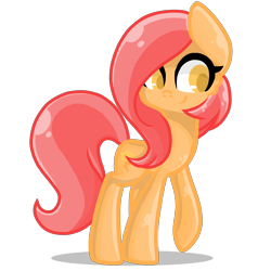 Size: 2500x2500 | Tagged: safe, artist:oniiponii, oc, oc only, earth pony, pony, earth pony oc, high res, raised hoof, simple background, smiling, solo, transparent background