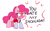 Size: 5928x3696 | Tagged: safe, artist:kittyrosie, pinkie pie, earth pony, pony, g4, angry, clothes, crazy steve, cross-popping veins, drake & josh, emanata, open mouth, simple background, solo, white background