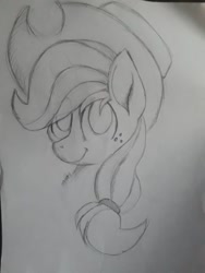 Size: 750x1000 | Tagged: safe, applejack, earth pony, pony, g4, bust, solo