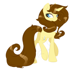 Size: 1600x1500 | Tagged: safe, artist:piichu-pi, oc, oc:eclair, pony, unicorn, female, mare, simple background, solo, transparent background