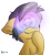 Size: 2800x3100 | Tagged: safe, artist:fluffyxai, oc, oc only, oc:moon sparks, pony, curious, high res, hypnogear, hypnogoggles, hypnosis, hypnotized, male, simple background, smiling, transparent background