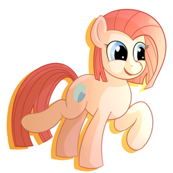 Size: 3000x3000 | Tagged: safe, artist:bjsampson, oc, oc only, oc:base, oc:sweet basil, earth pony, pony, female, filly, foal, high res, simple background, smiling, solo, white background