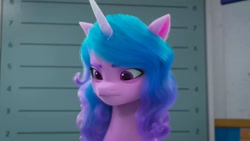 Size: 1272x716 | Tagged: safe, screencap, izzy moonbow, pony, unicorn, g5, growing pains, my little pony: make your mark, my little pony: make your mark chapter 2, bags under eyes, izzy moodbow, solo