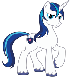 Size: 3000x3000 | Tagged: safe, artist:erisgrim, shining armor, pony, unicorn, g4, high res, male, raised hoof, simple background, solo, stallion, transparent background, vector