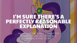 Size: 1920x1080 | Tagged: safe, edit, edited screencap, editor:quoterific, screencap, pipp petals, pegasus, pony, g5, making a foal of me, my little pony: tell your tale, spoiler:g5, spoiler:my little pony: tell your tale, spoiler:tyts01e15, female, headband, jewelry, mare, open mouth, regalia, solo, surprised