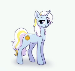 Size: 1950x1860 | Tagged: safe, artist:_alixxie_, sunbeam, pony, g1, g4, g1 to g4, generation leap, simple background, solo