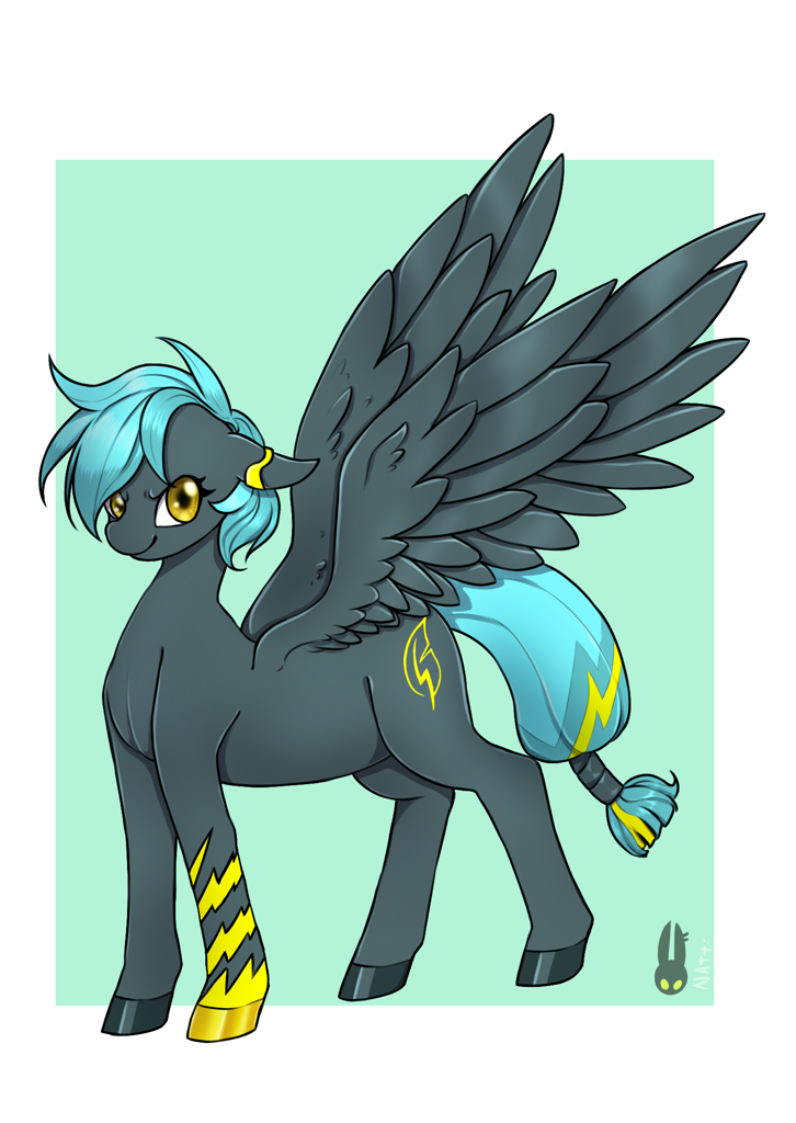 2963425 Safe Artistnatt333 Oc Oc Only Ocstorm Aura Pegasus