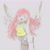 Size: 2000x2000 | Tagged: safe, artist:bbomi322, fluttershy, human, g4, female, hands behind back, high res, humanized, leaning, leaning forward, open mouth, sketch, solo, winged humanization, wings