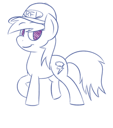 Size: 1280x1445 | Tagged: safe, artist:thematrixman, rainbow dash, pegasus, pony, g4, baseball cap, cap, female, hat, simple background, solo, white background