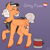 Size: 823x822 | Tagged: safe, artist:greenarsonist, oc, oc only, oc:glossy finish, pegasus, pony, ^^, apron, chubby, clothes, curly mane, elderly, eyes closed, female, lesbian, lesbian pride flag, muscles, muscular female, paint bucket, paintbrush, pegasus oc, plump, pride, pride flag, smiling