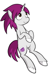 Size: 1024x1494 | Tagged: safe, artist:sketchypon3, oc, oc only, oc:black forest java, pony, unicorn, deviantart watermark, female, mare, obtrusive watermark, simple background, solo, transparent background, watermark