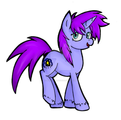 Size: 1024x1014 | Tagged: safe, artist:sketchypon3, oc, oc:magic smoke, pony, unicorn, bust, deviantart watermark, female, mare, obtrusive watermark, rule 63, simple background, solo, transparent background, watermark