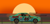 Size: 1640x790 | Tagged: safe, artist:kreuz, oc, bat pony, pony, pony town, bat pony oc, car, female, flatout, mazda, mazda rx-3, ocean, pixel art, racecar, sunglasses, sunset, vehicle, water