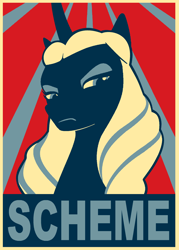 Size: 1890x2646 | Tagged: safe, artist:azdaracylius, opaline arcana, alicorn, pony, g5, spoiler:g5, spoiler:my little pony: make your mark, hope poster, limited palette, solo
